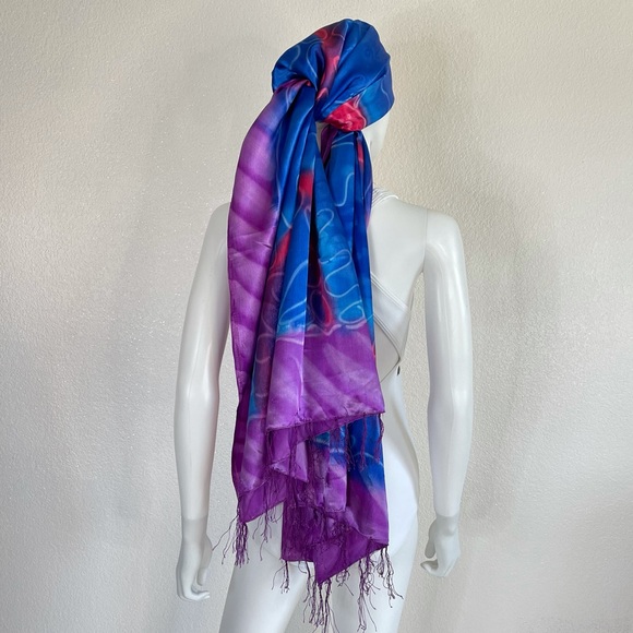 Swimsuit coverup sarong tie dye design from Aruba - Picture 11 of 12